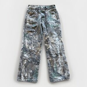 Wrangler Jeans Youth 10 Realtree Camo Pants Workwear Vintage Streetwear Y2k‎